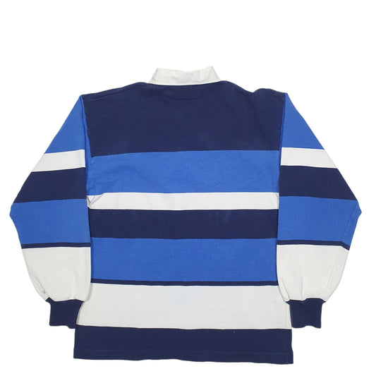 Mens Grey Barbarian  Long Sleeve Polo Shirt