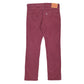 Mens Burgundy Levis  Corduroy Trousers