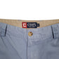 Mens Blue Chaps  Chino Shorts