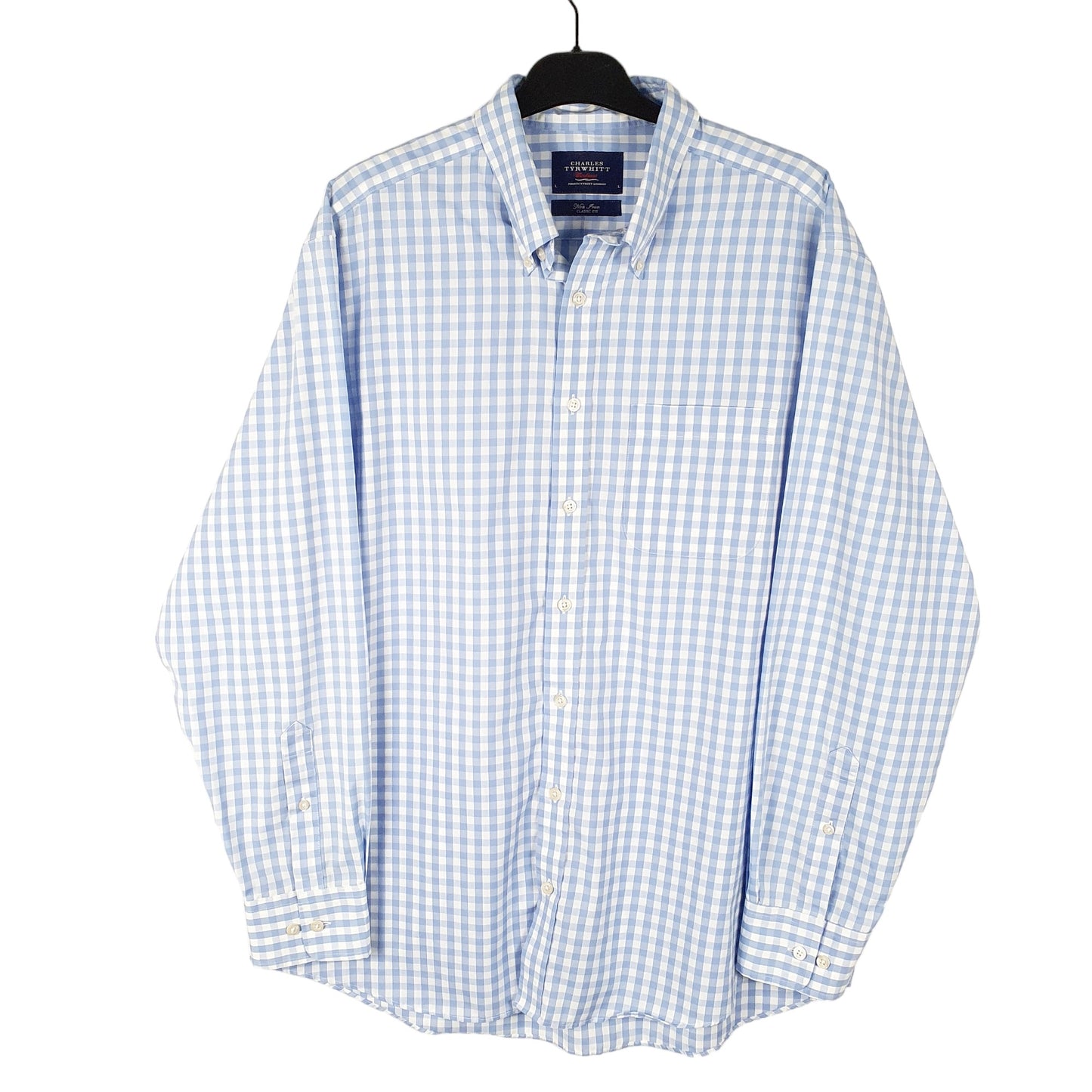 Mens Blue Charles Tyrwhitt  Long Sleeve Shirt