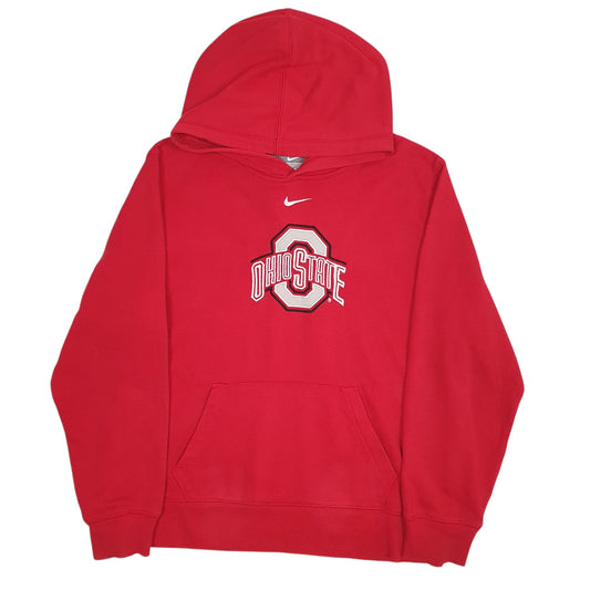 Womens Red Nike Ohio State Hoodie Jumper