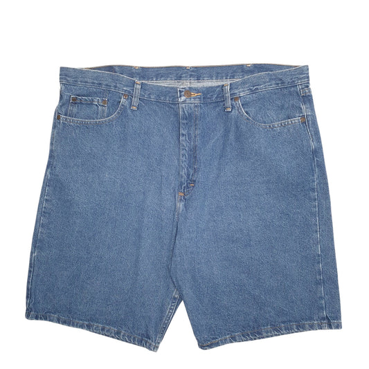 Mens Blue Wrangler Denim Jeans Jorts Denim Shorts