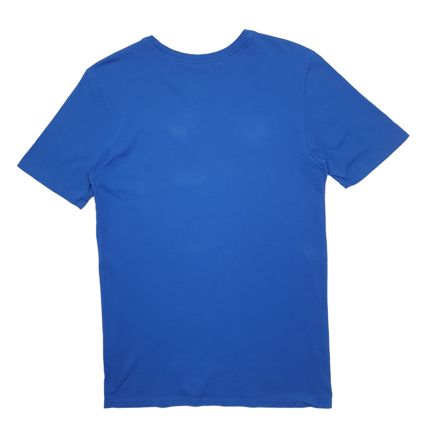Mens Blue Nike Spellout Short Sleeve T Shirt