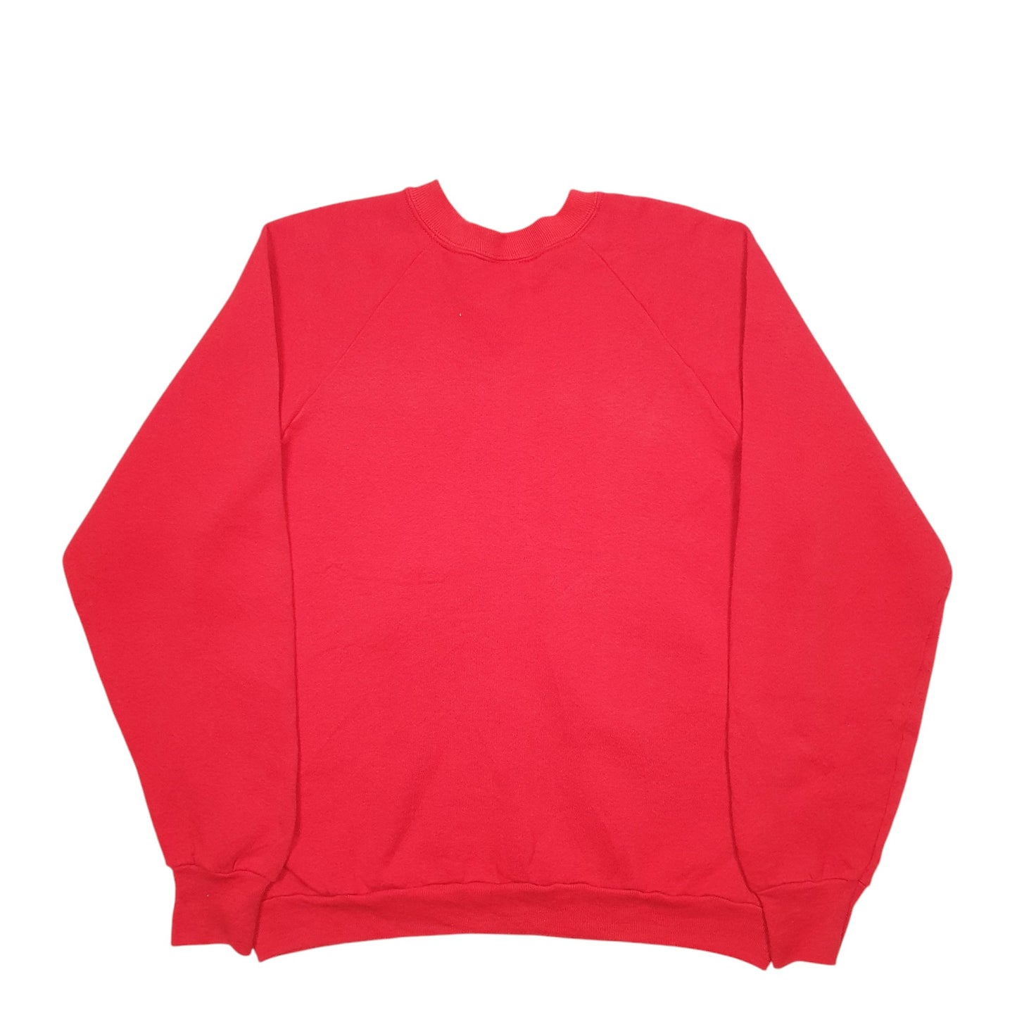 Womens Red Fruit Of The Loom Hearts Alan Sandy Matthew Names Crewneck Jumper