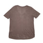 Womens Grey Fat Face  Short Sleeve T Shirt