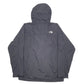 Mens Black The North Face Hooded Lined Raincoat Windbreaker  Coat