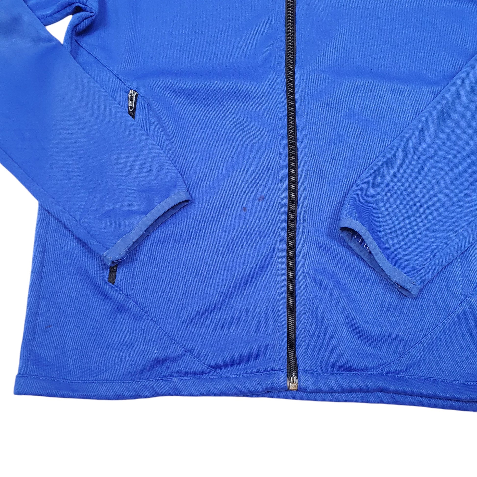 Womens Blue Adidas Track Top Active Full Zip Jumper