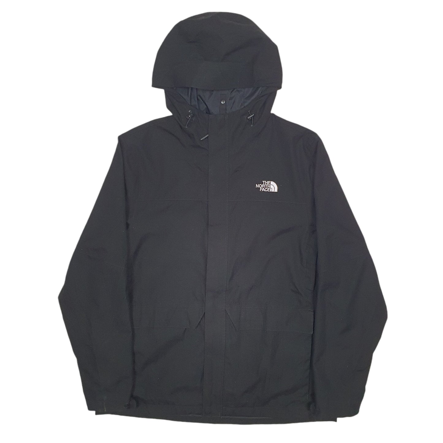 Mens Black The North Face Hyvent Raincoat Windbreaker Winter  Coat