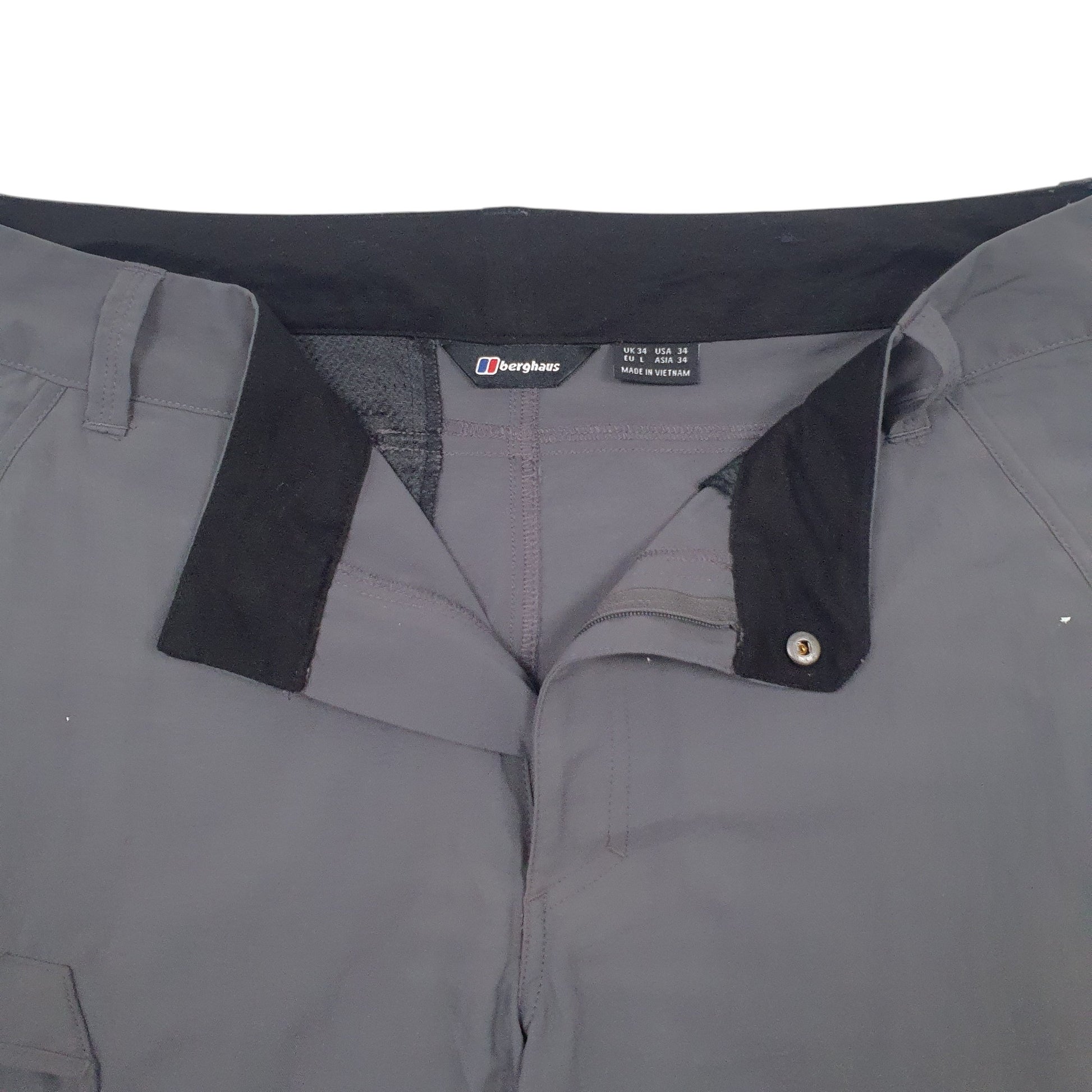 Mens Grey Berghaus Active Wear Hiking Sport Shorts