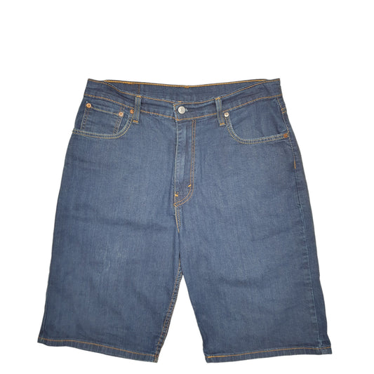 Mens Blue Levis Denim Jeans Jorts 569 Denim Shorts