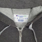 Mens Grey Champion  Full Zip Jumper