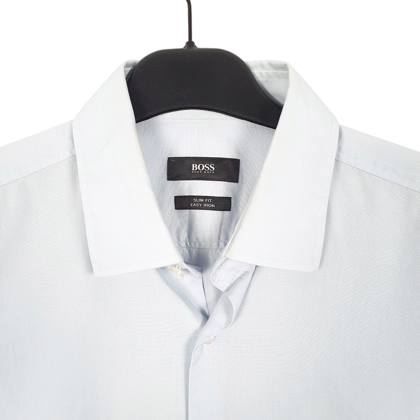 Mens Blue Hugo Boss  Long Sleeve Shirt