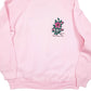 Womens Pink Tultex Vintage Made In USA Raglan Marthas Vinyard Beach Rose 90s Crewneck Jumper