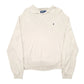 Mens Cream Polo Ralph Lauren Collared Knit Pima Crewneck Jumper