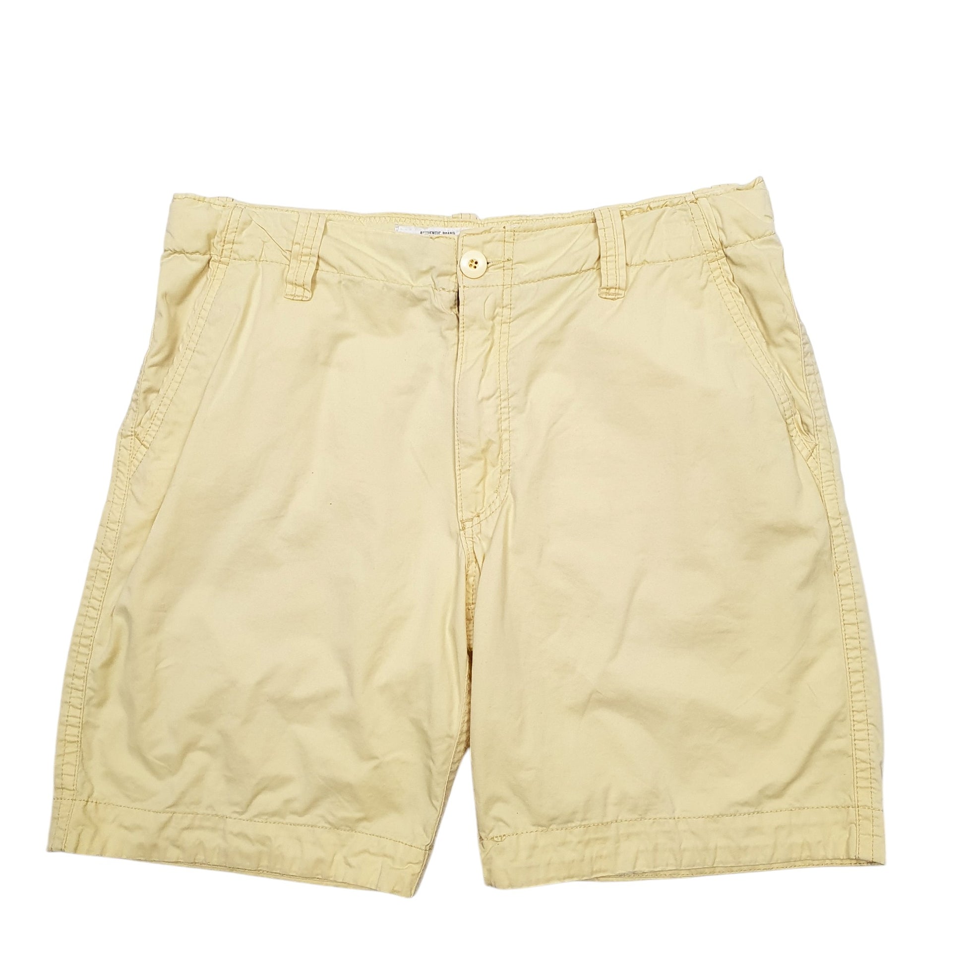 Mens Yellow Aeropostale  Chino Shorts