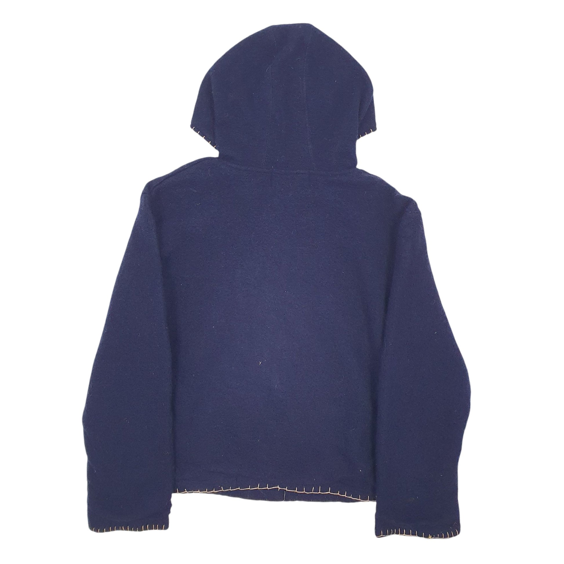 Womens Navy Fried Frog Vintage Hoodie Jumper