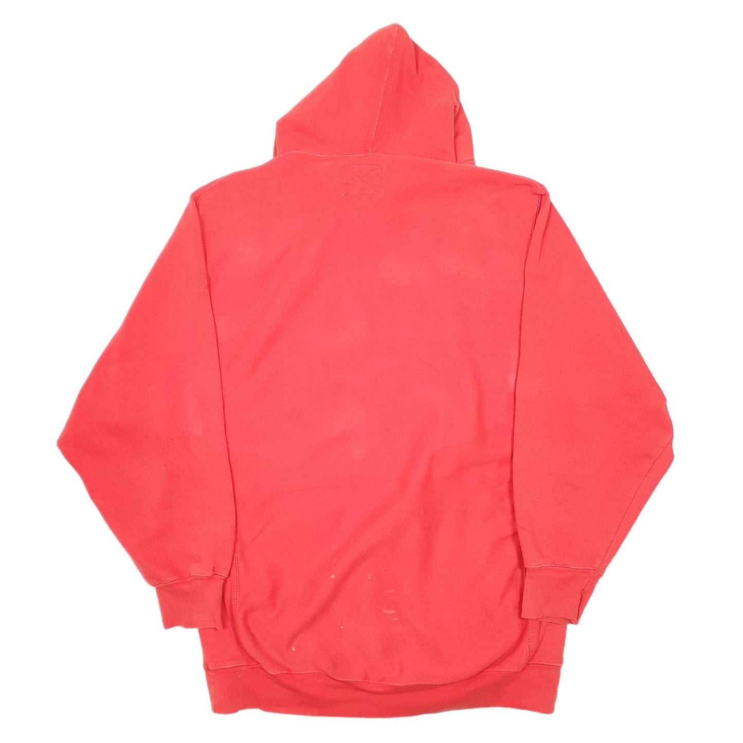 Mens Red Steve And Barrys Texas Tech College Reverse Weave Hoodie Jumper