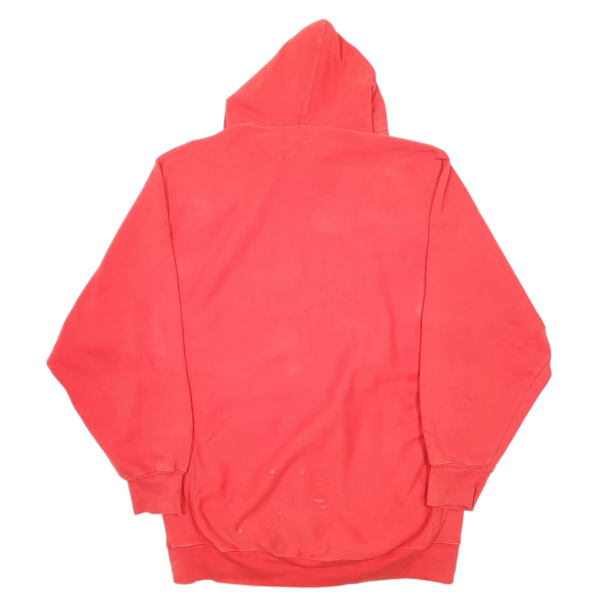 Mens Red Steve And Barrys Texas Tech College Reverse Weave Hoodie Jumper