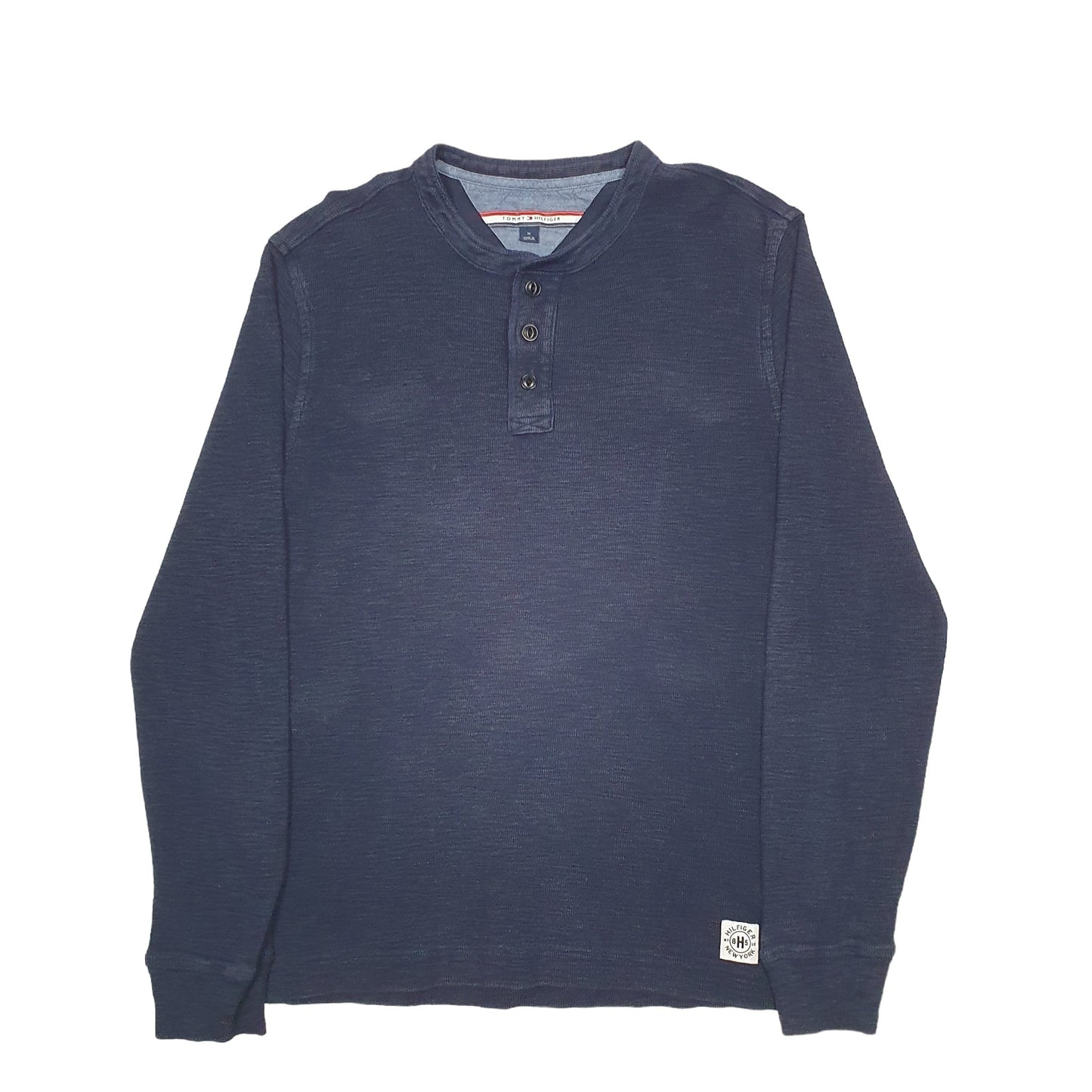 Mens Navy Tommy Hilfiger  Long Sleeve T Shirt