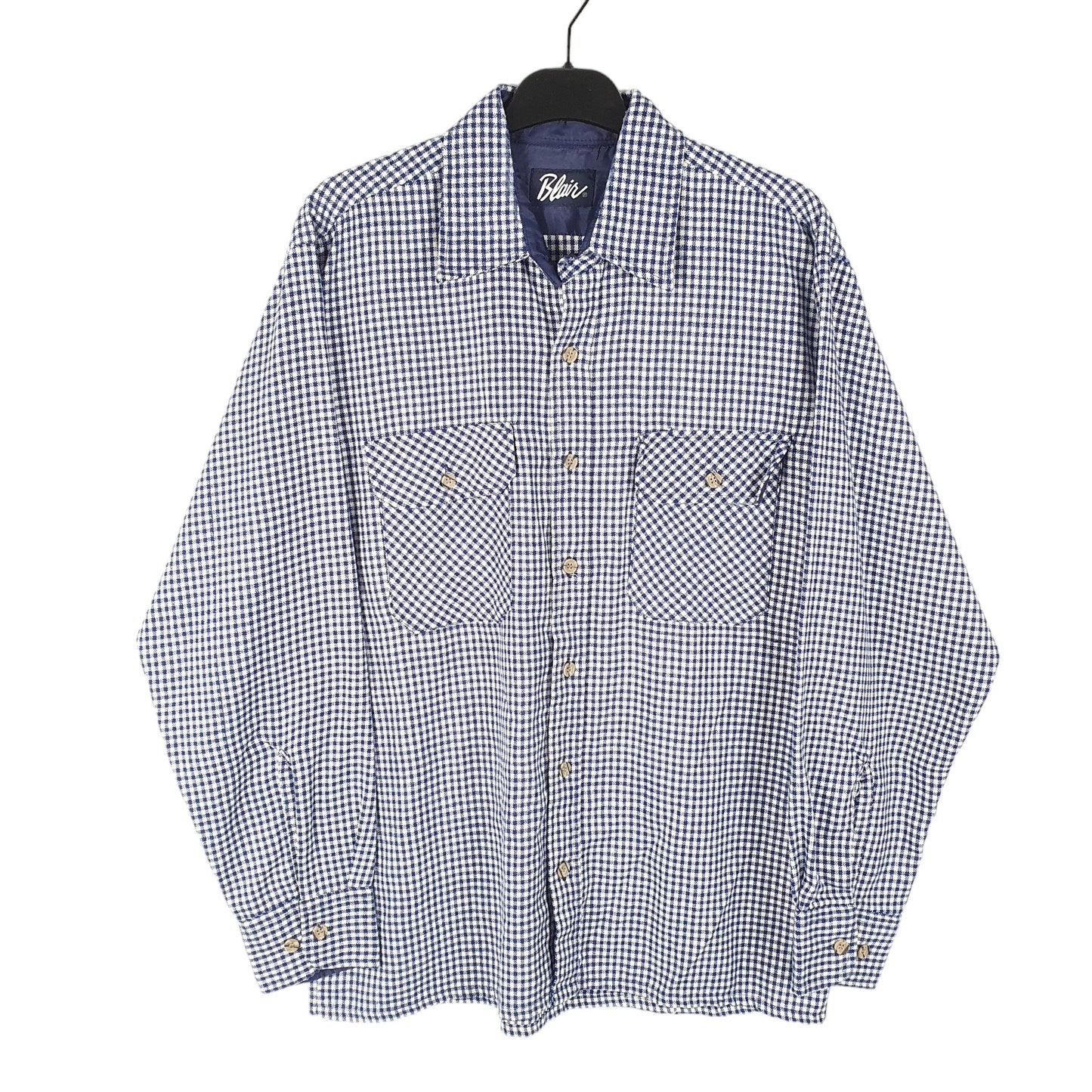 Mens White Blair  Long Sleeve Shirt