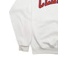 Mens White Champion Clemson Spellout Crewneck Jumper
