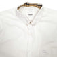 Mens White Burberry  Long Sleeve Shirt