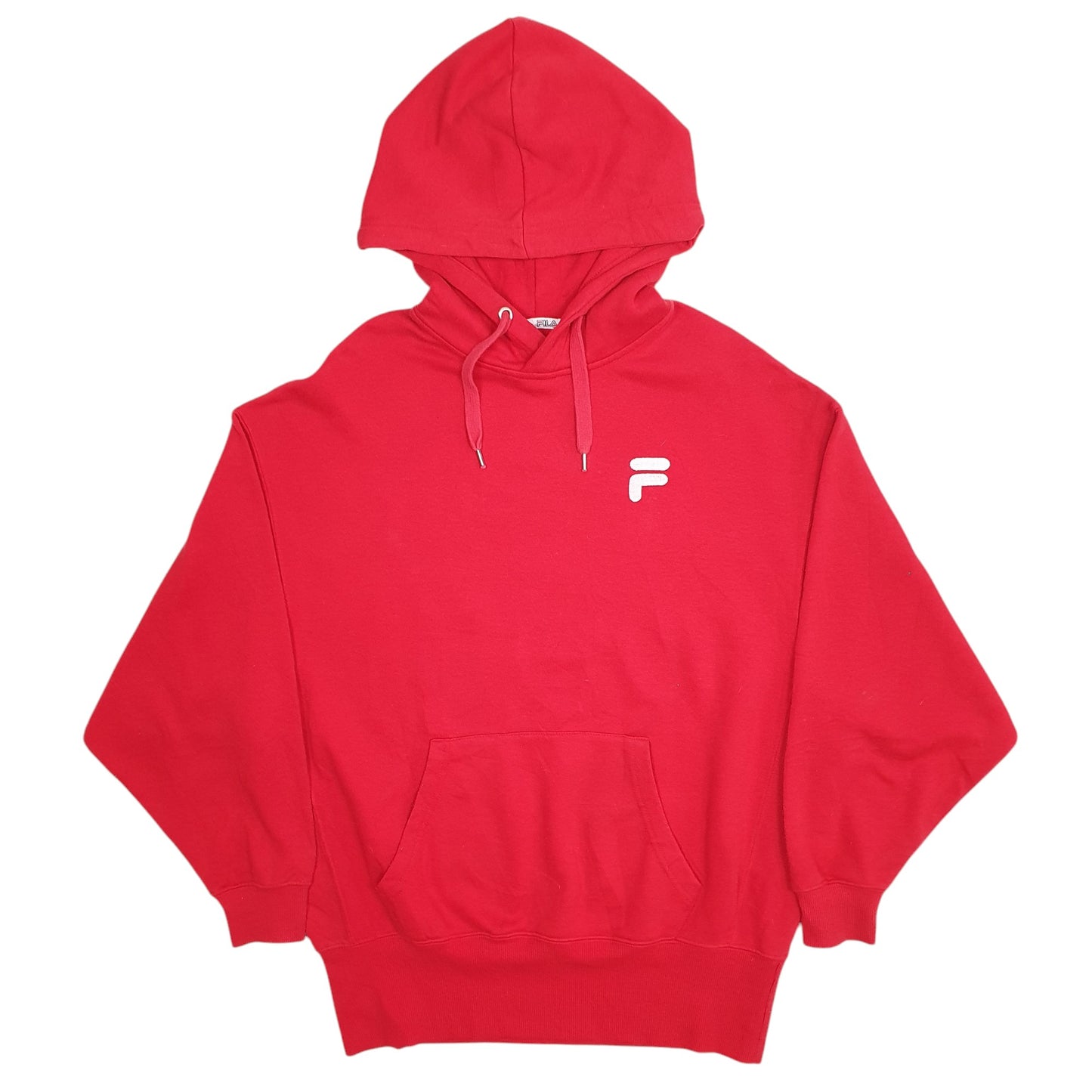 Mens Red Fila  Hoodie Jumper
