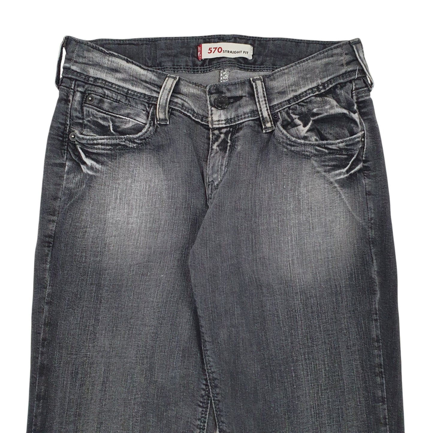 Womens Grey Levis  570 JeansW26 L32