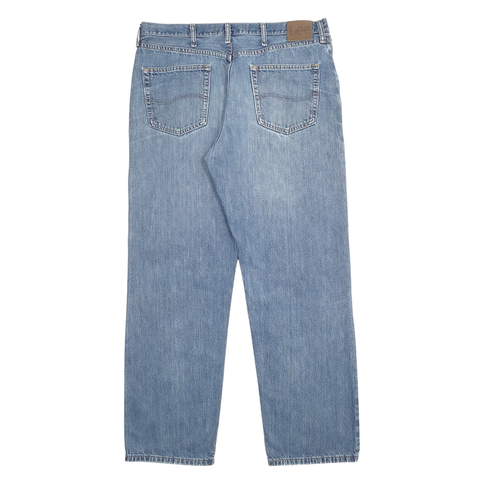 Mens Blue Lee  Relaxed JeansW38 L32
