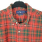 Mens Red Ralph Lauren Tartan Overshirt Long Sleeve Shirt