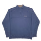 Mens Navy Columbia Thermal Winter Layer Quarter Zip Jumper