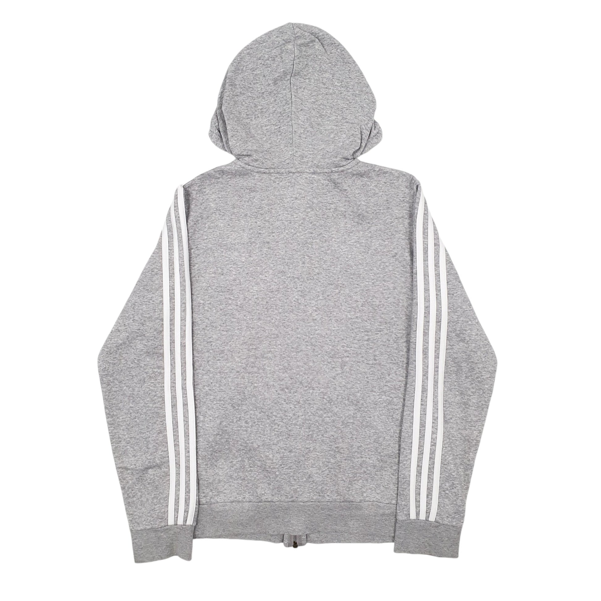 Mens Grey Adidas  Full Zip Jumper