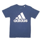 Mens Navy Adidas  Short Sleeve T Shirt