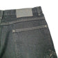 Mens Black Nautica Baggy Jorts Jean Denim Shorts