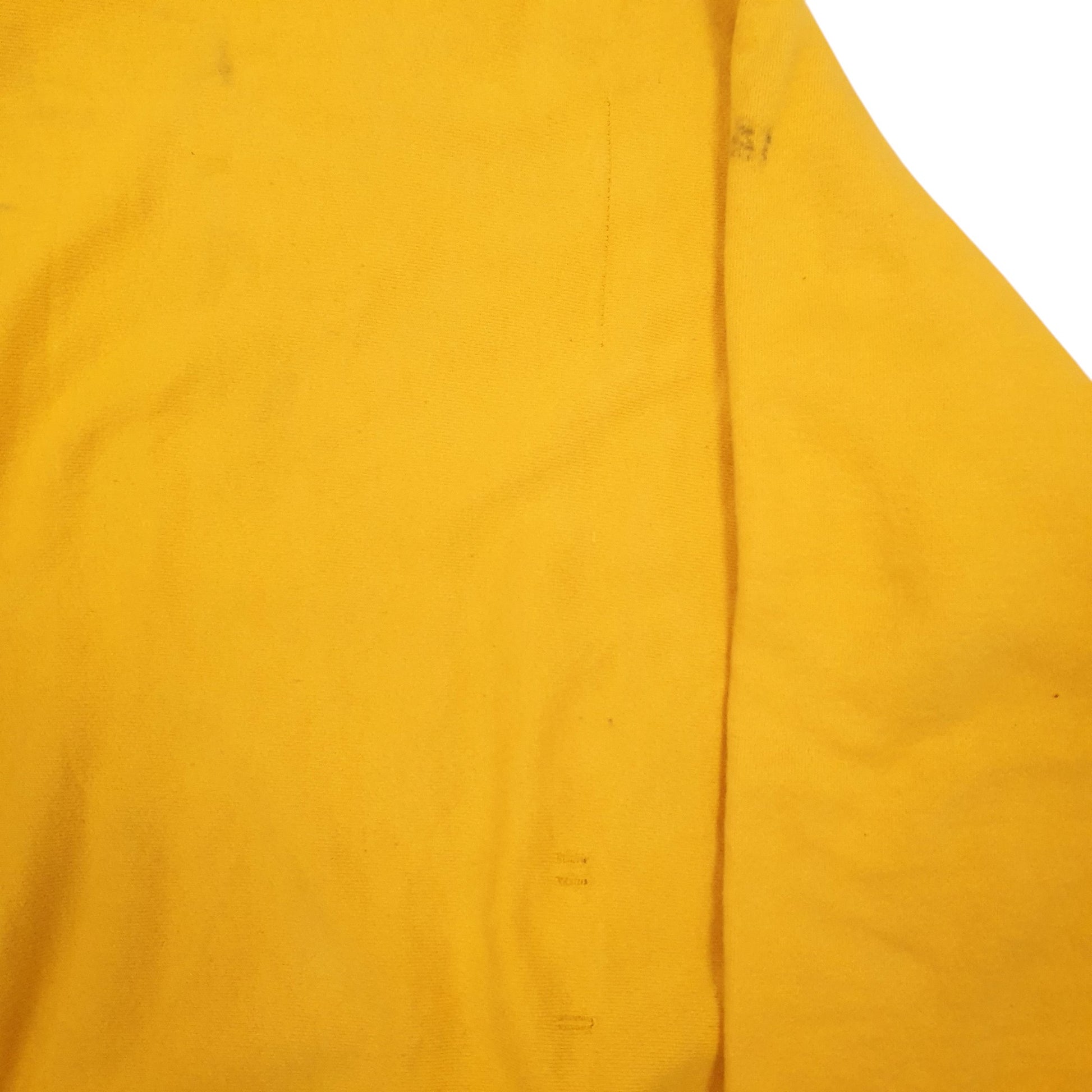 Mens Yellow Champion Reverse Weave Hoodie Jumper