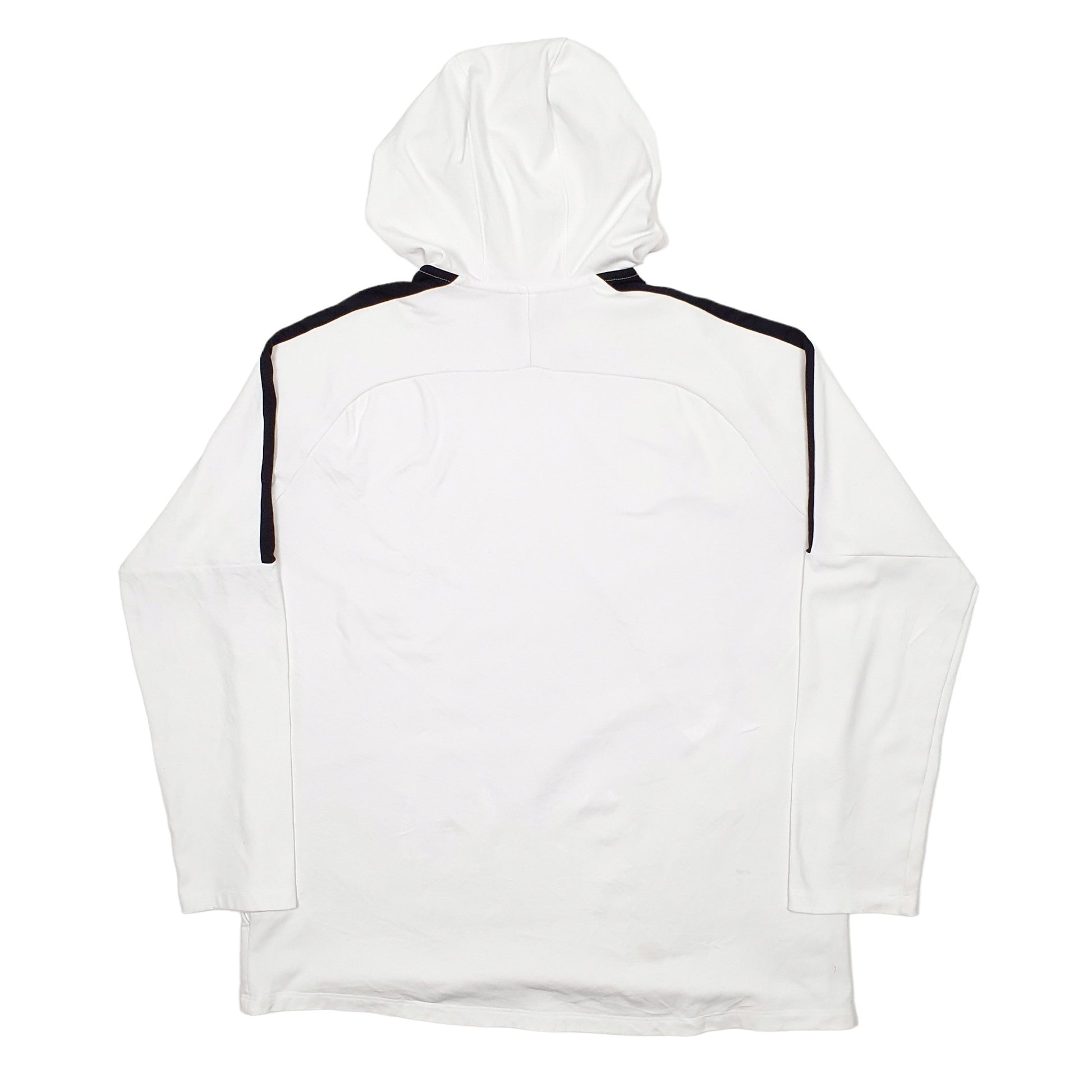 Mens White Nike Active Sports Hoodie Jumper