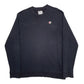 Mens Black Champion  Crewneck Jumper