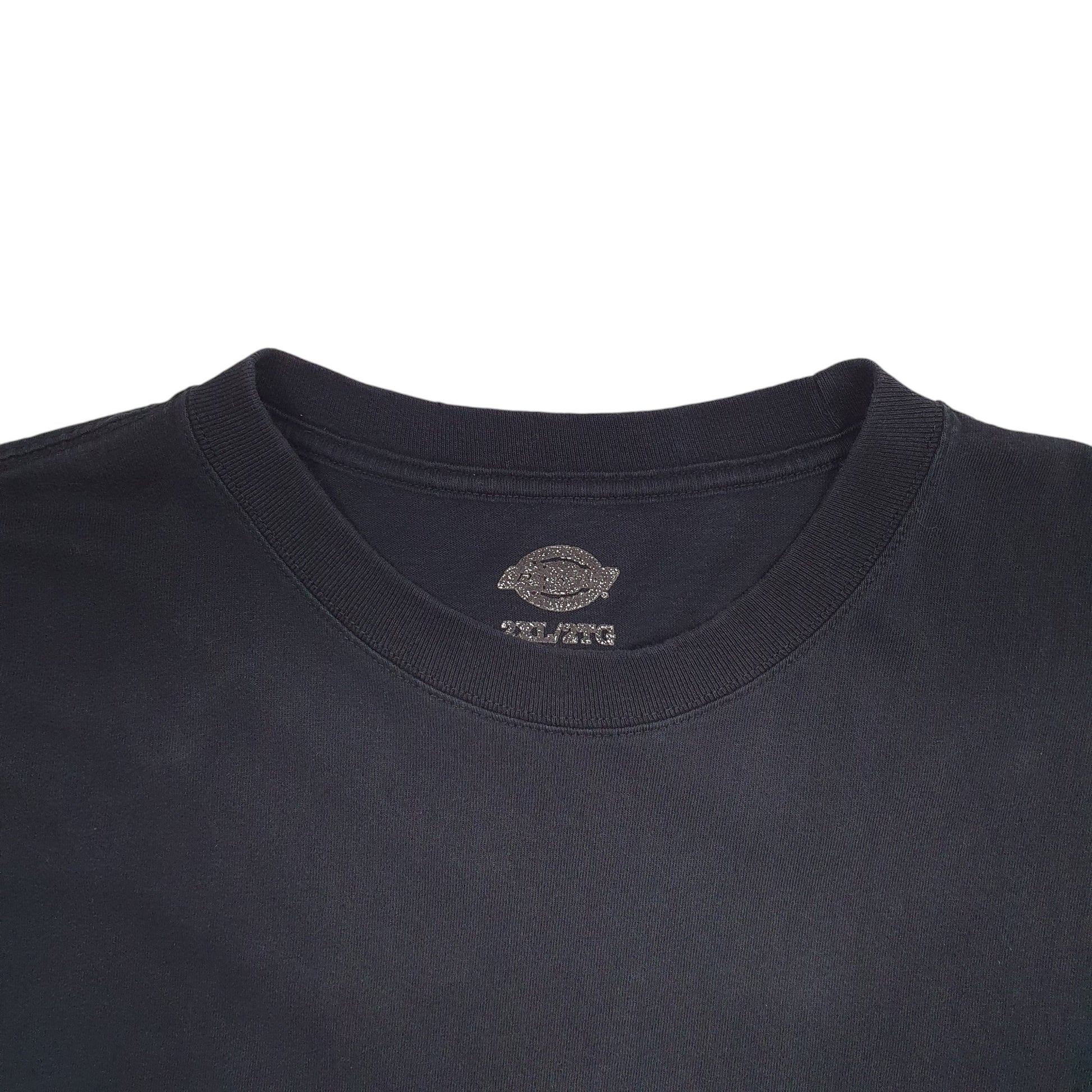 Mens Black Dickies Pocket Short Sleeve T Shirt