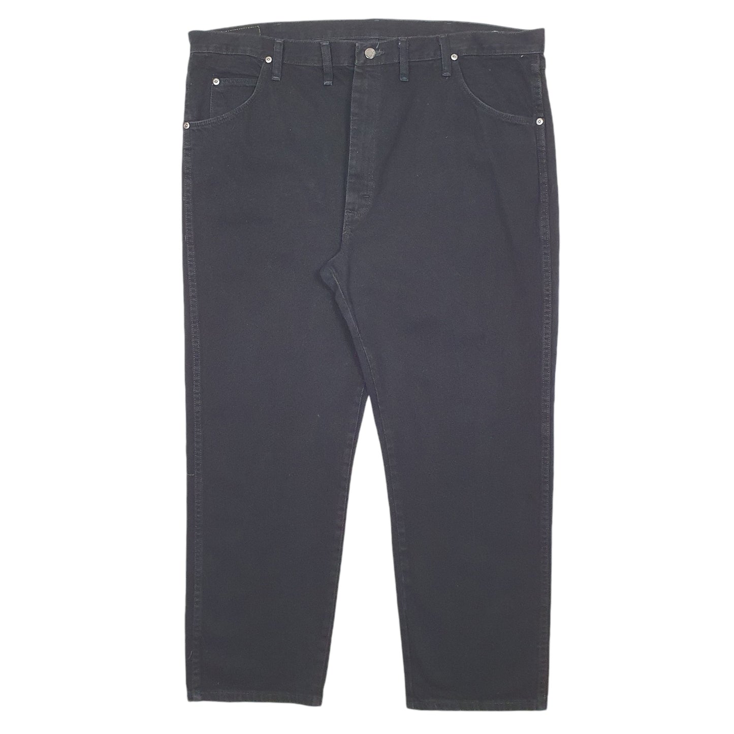 Mens Black Wrangler  Relaxed JeansW44 L29