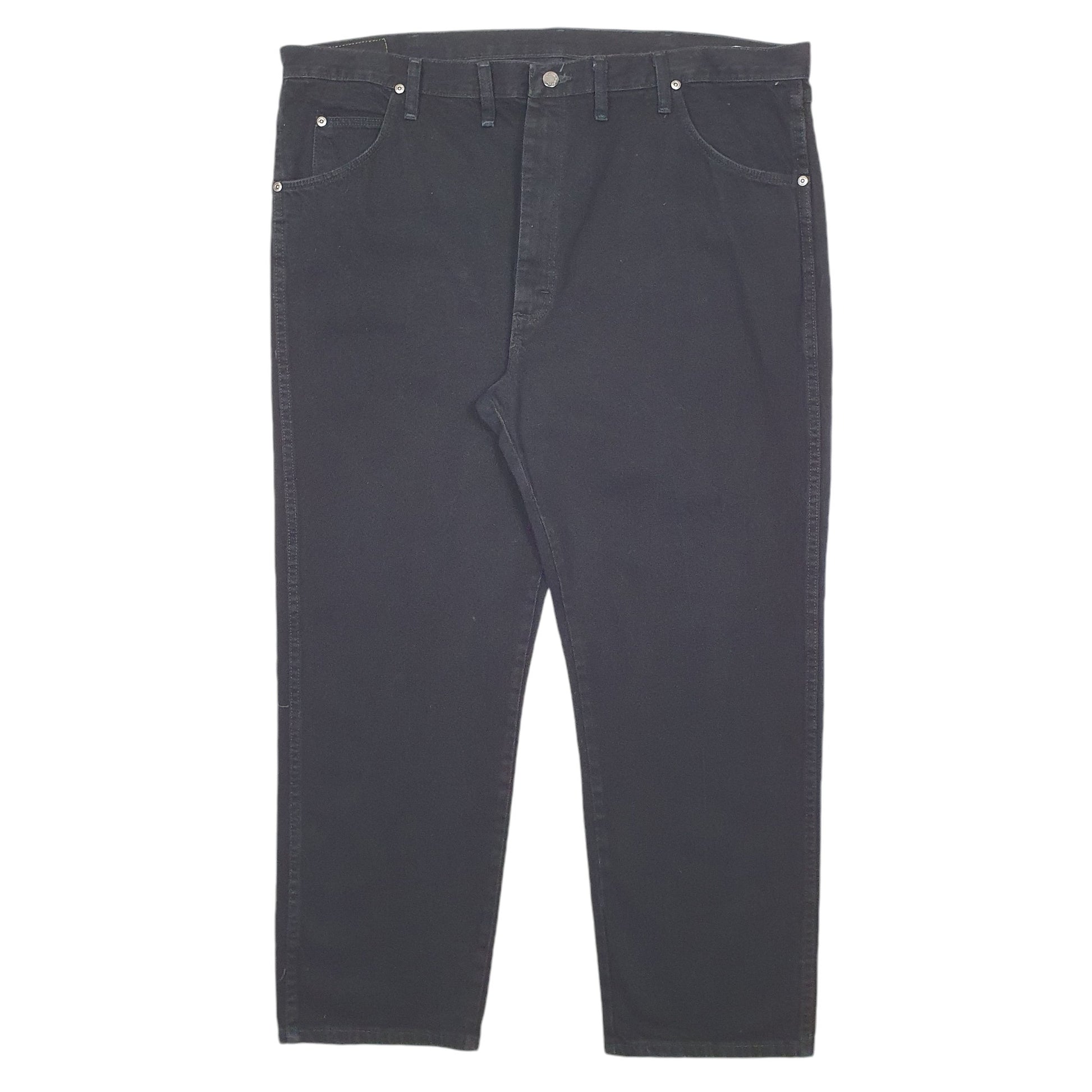 Mens Black Wrangler  Relaxed JeansW44 L29