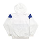 Mens White Adidas Spellout Hoodie Jumper