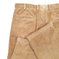 Mens Tan Timberland Double Pleated Weather Gear Corduroy Trousers