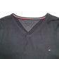 Mens Black Tommy Hilfiger Knit Crewneck Jumper