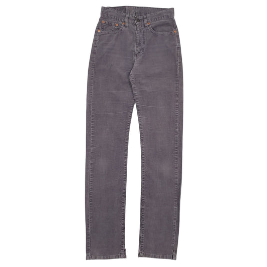 Womens Grey Levis  Corduroy Trousers