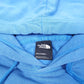 Mens Blue The North Face Spellout Logo Hoodie Jumper
