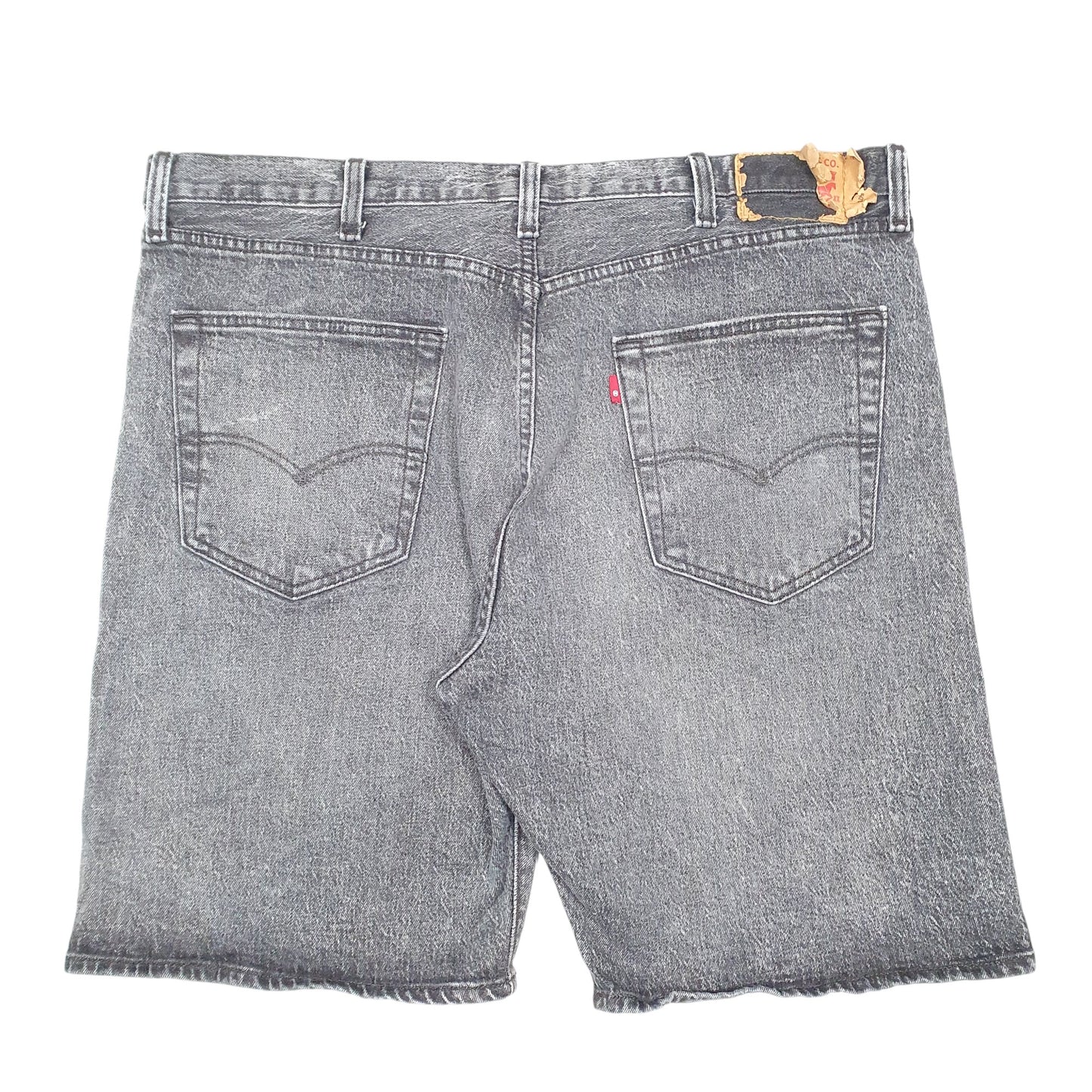 Mens Grey Levis  Denim Shorts