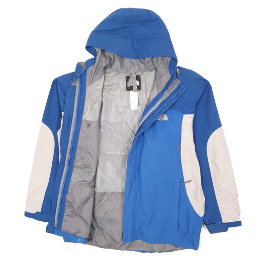 Mens Blue The North Face Hyvent  Coat