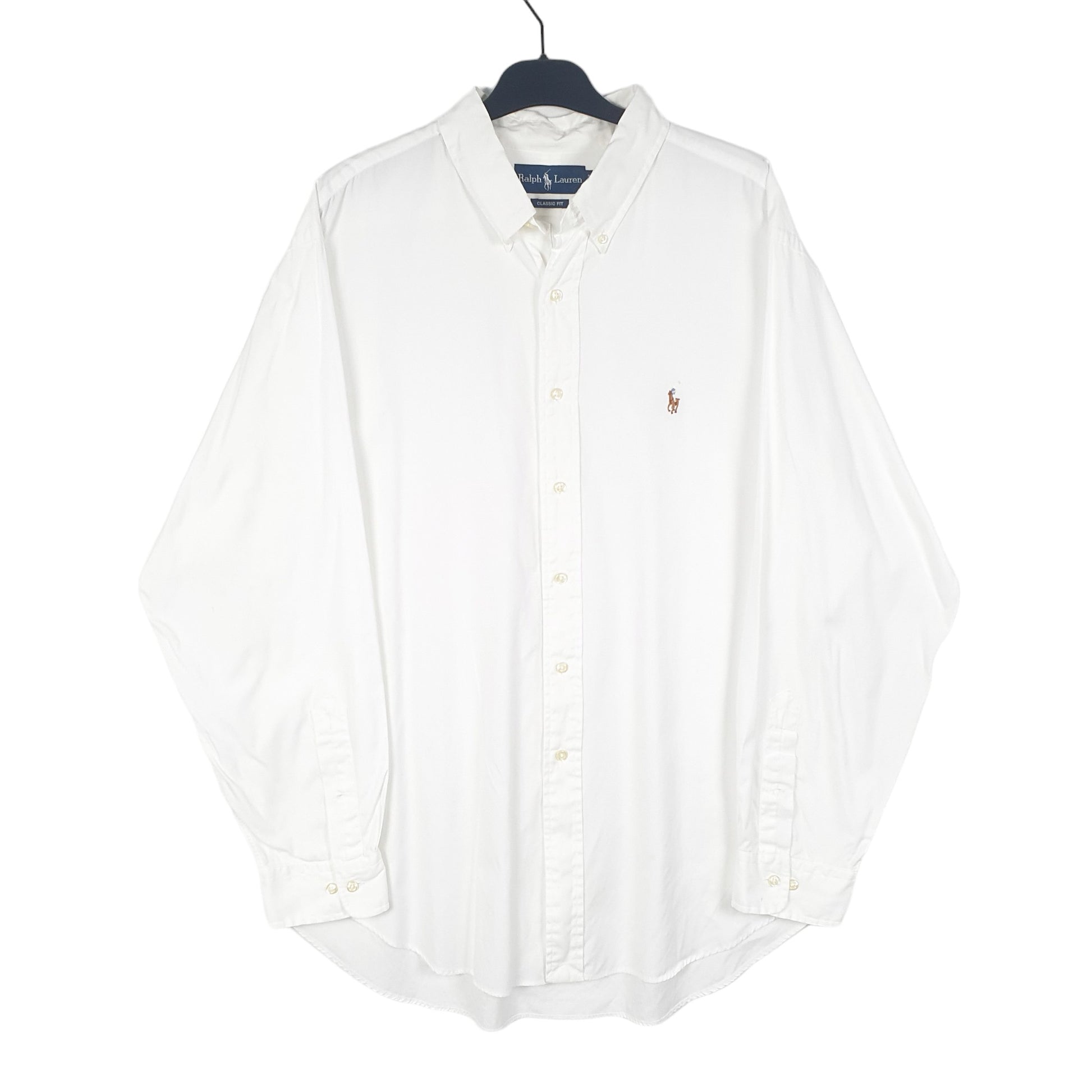 Mens White Ralph Lauren  Long Sleeve Shirt
