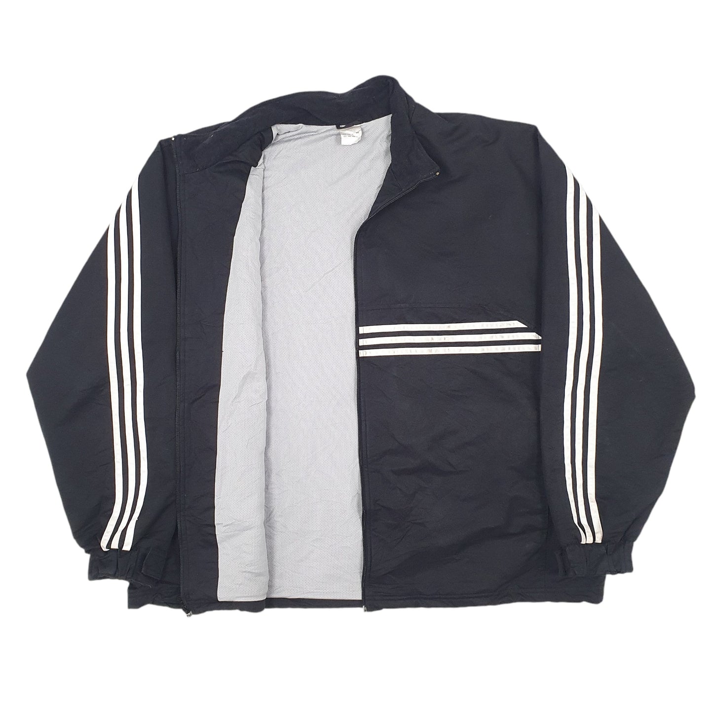 Mens Black Adidas   Coat