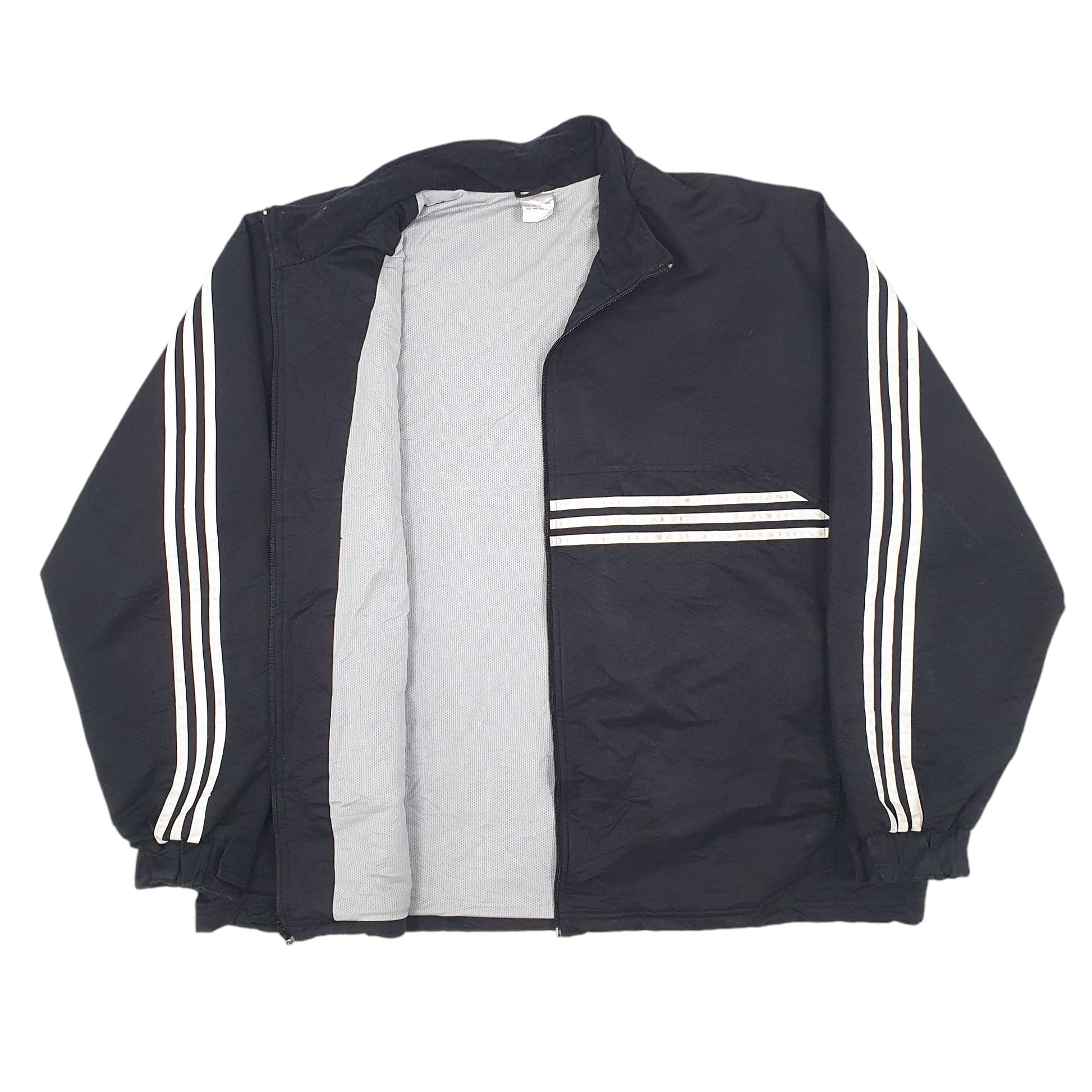 Mens Black Adidas   Coat